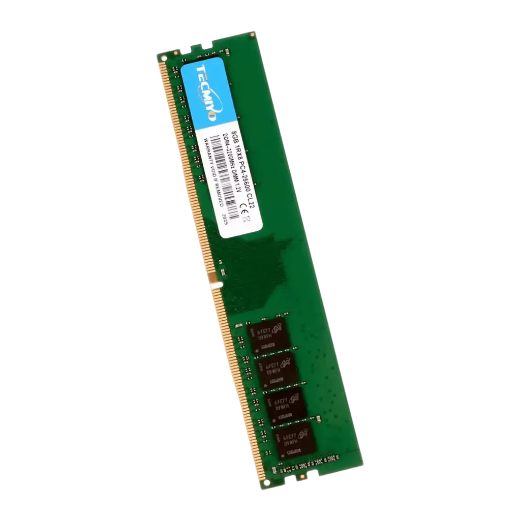 MEMORIA RAM | TECMIYO | DDR4 | 3200MHZ | 8GB | PC4-25600U | CL22 | UDIMM | 1.2V
