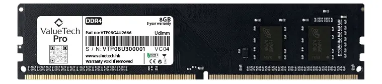 MEMORIA RAM | VALUETECH | 8GB | DDR4 | 2600MHZ | PC4-3200 | UDIMM | PARA PC