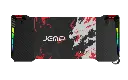 MESA | JEMIP | DRAGON HEART | RGB | 140X60X75 CM | INCLUYE MOUSE PAD | PORTA TAZA | PORTA AUDIFONOS | NEGRO