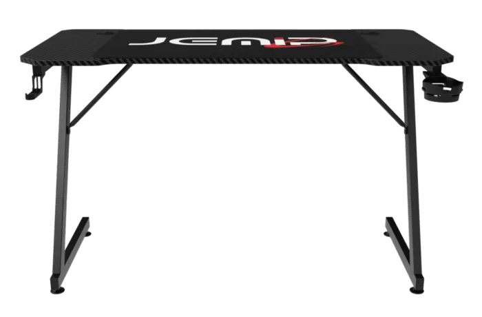 MESA | JEMIP | MIDNIGHT WYRM | 140X70X75 CM | MOUSE PAD | PORTA TAZA | PORTA AUDIFONOS | NEGRO