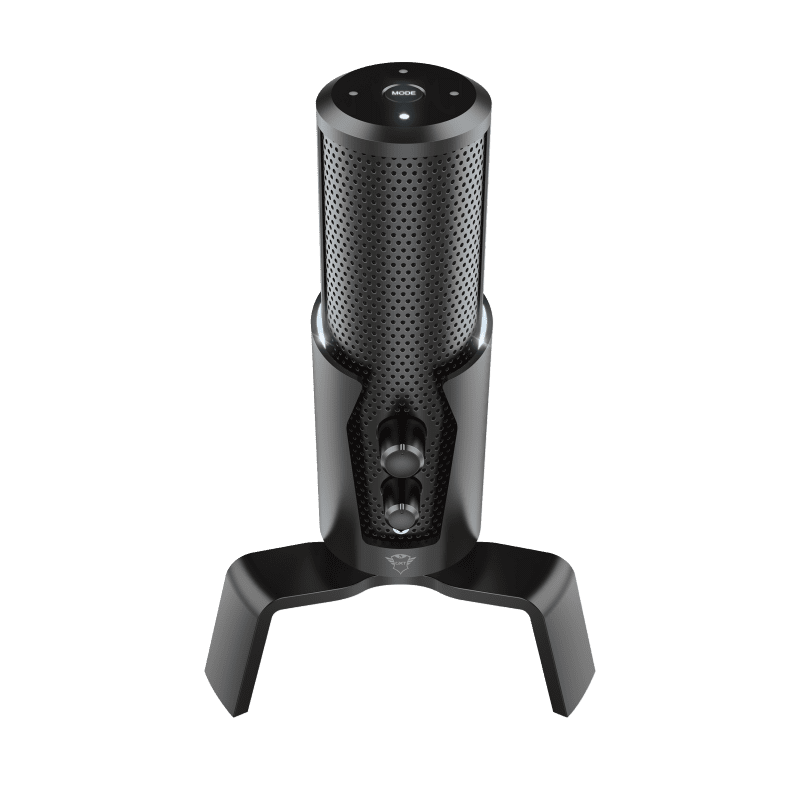 MICROFONO | TRUST | GXT 258W FYRU | 4 EN 1 | 30HZ- 18000HZ | LED | USB | NEGRO