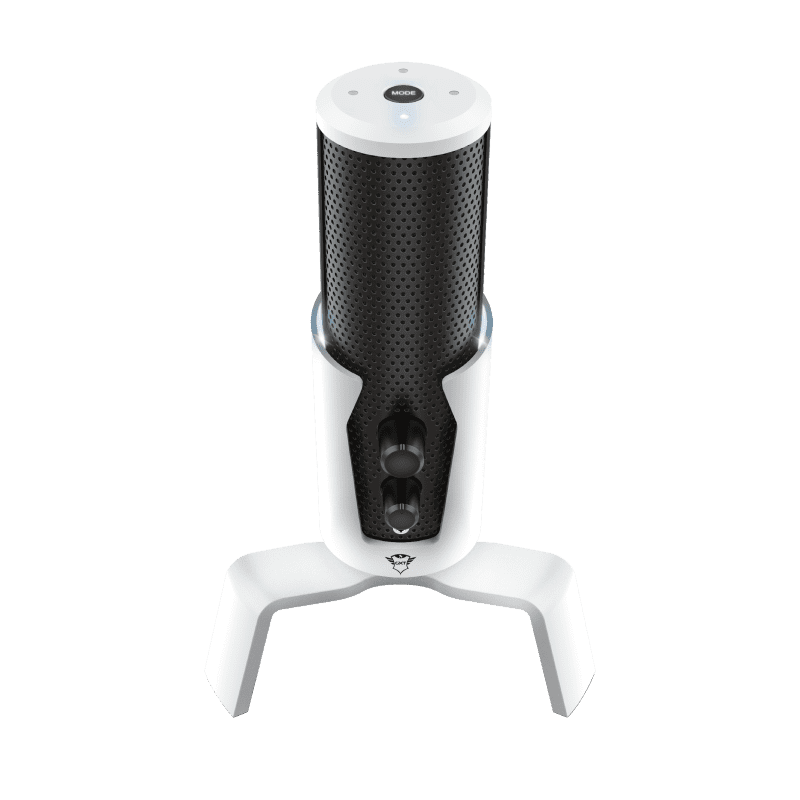 MICROFONO | TRUST | GXT 258W FYRU | 4 EN 1 | 30HZ- 18000HZ | LED | USB | BLANCO