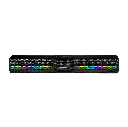 BARRA DE SONIDO UNNO TEKNO 17" LUCES LED SP9354BK