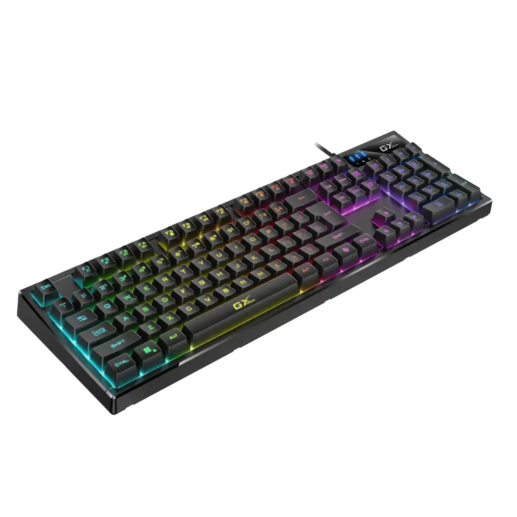 TECLADO | GENIUS | GAMING | SCORPION K7 | RGB | ESPANISH | USB | NEGRO