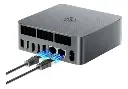 BEELINK MINI COMPUTADOR NUC EQR6 AMD RYZEN 5-6600U 24GB RAM LPDDR5 500GB SSD MILKY GREY