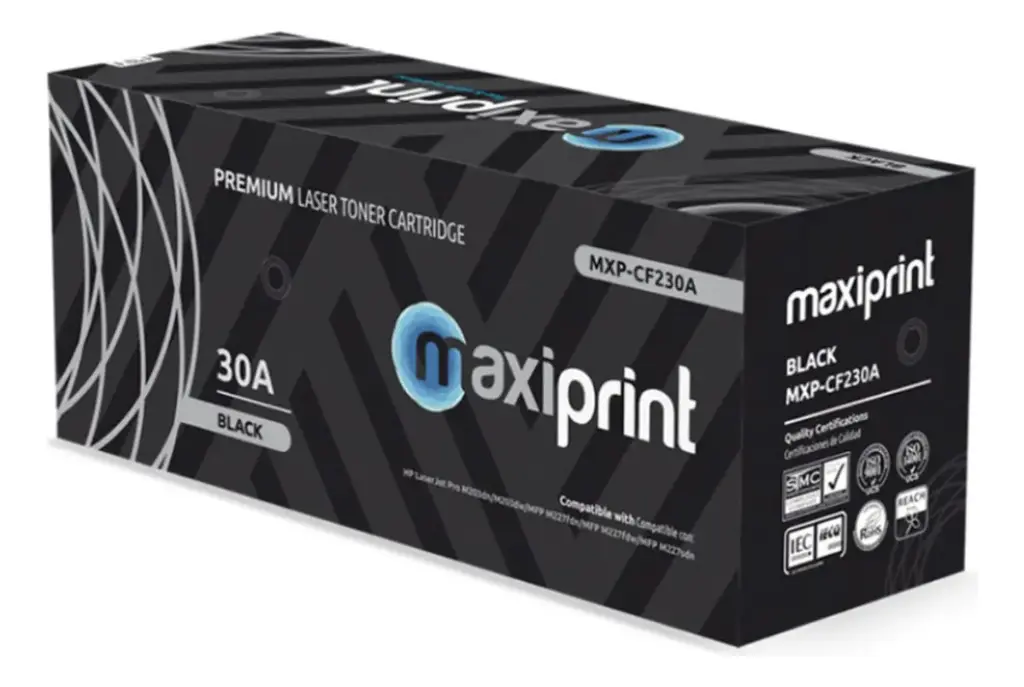 Toner HP 30A Negro | CF230A | HP LaserJet Pro M203 / MFP M227