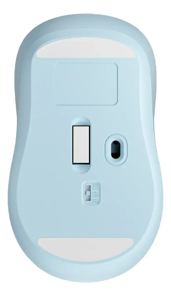 MOUSE | ACER | OMR268 BL | INALAMBRICO | RECARGABLE | DOBLE MODO | 2.4G/BLUETOOTH | TYPE-C 800/1200/1600 | DPI | AZUL