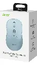 MOUSE | ACER | OMR268 BL | INALAMBRICO | RECARGABLE | DOBLE MODO | 2.4G/BLUETOOTH | TYPE-C 800/1200/1600 | DPI | AZUL