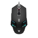 MOUSE | GAMDIAS | GAMING | AURA GS4 | 3600DPI | 6 BOTONES | RGB | USB | NEGRO