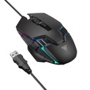 MOUSE | GAMDIAS | GAMING | AURA GS4 | 3600DPI | 6 BOTONES | RGB | USB | NEGRO