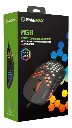 MOUSE | GAMEMAX | GAMING | MG8 | 6400DPI | 6 BOTONES | CARCASA TIPO PANAL | LED RGB | AMBIDIESTRO | USB | NEGRO
