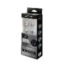 CABLE UNNO TEKNO TIPO C - USB MACHO ACERO INOXIDABLE PLATEADO CB4063GY