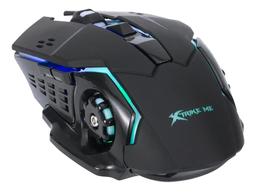 MOUSE | GAMING | INALAMBRICO | 2.4G | XTRIKE ME | GW-601 | OPTICAL | 3200DPI | 6D | RGB