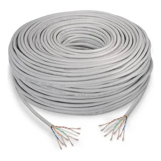 CABLE UTP IMEXX CAT 5 COLOR BLANCO | GRIS