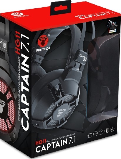 AUDIFONOS FANTECH CAPTAIN | HG11 | GAMING | HEADSET (R)