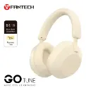 AUDIFONOS | FANTECH | GO TUNE | WH06 | HEADPHONES | INALAMBRICOS BEIGE