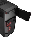 CASE AZZA GAMING CASE MID ATX 211G CRIMSON LED FAN|SIN FUENTE