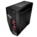 CASE AZZA GAMING CASE MID ATX 221G GOLEM LED FAN|SIN FUENTE