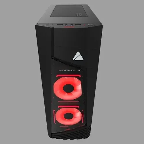 CASE AZZA GAMING CASE MID ATX 231G BLAZE PRISMA RGB FAN| SIN FUENTE