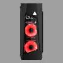 CASE AZZA GAMING CASE MID ATX 231G BLAZE PRISMA RGB FAN| SIN FUENTE