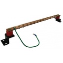 BARRA DE TIERRA | 19" | CON TORNILLOS | PARA RACK