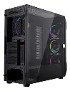 CASE | GAMING | FANTECH | AERO XL | CG81 EATX + 4 FANS NEGRO