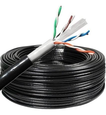 CABLE UTP | CAT 6 | 305 MTS | BOBINA EXTERIOR | NEGRO | UTP300EXC6 | BEGPROD