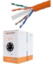 CABLE UTP | HIKVISION | CAT 6 | 305 MTS | 100% COBRE | BOBINA | NARANJA | DS-1LN6-UU-XM | POR METRO