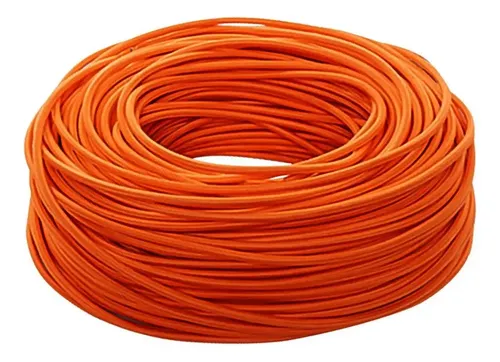 CABLE UTP | HIKVISION | CAT 6 | 305 MTS | 100% COBRE | BOBINA | NARANJA | DS-1LN6-UU-XM | POR METRO