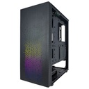 CASE AZZA GAMING CELESTA 340F ATX MID TOWER NEGRO 3XUSB 1HD AUDIO FAN ARGB VIDRIO TEMPLADO