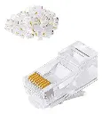 CAJA DE CONECTORES | RJ45 | CAT 5E | 100 UNIDADES