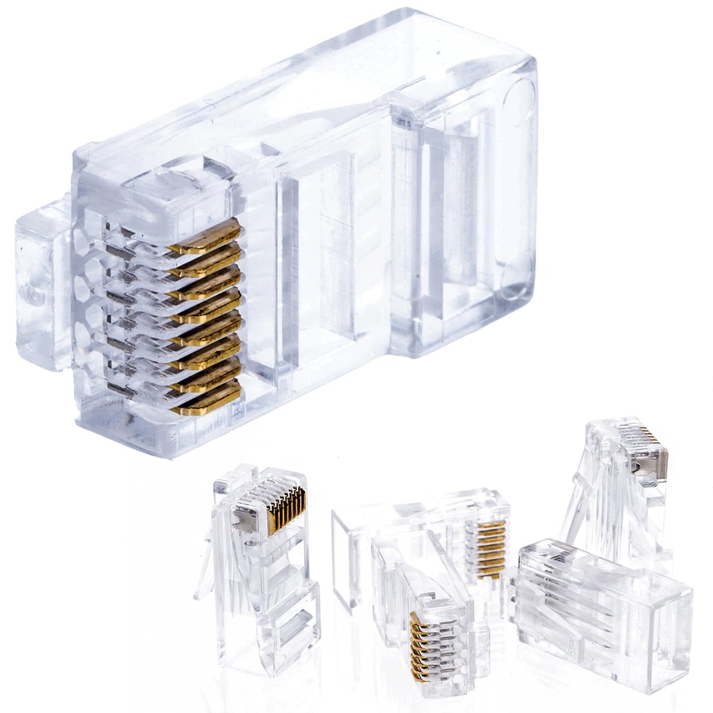 CAJA DE CONECTORES | WESTERLAN | RJ45 | CAT 6 | 100 UNIDADES | YC-CAT6-X100