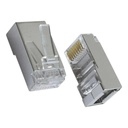 CAJA DE CONECTORES | RJ45 | CAT6 | BLINDADO | 100 UNIDADES | QNET | CAS015-6