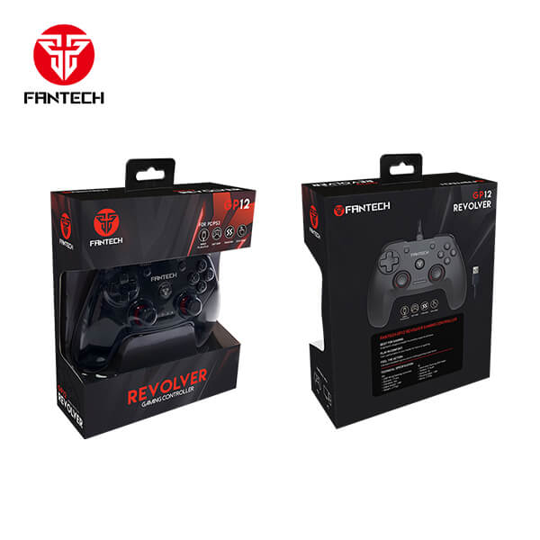 GAMEPAD | FANTECH | REVOLVER | GP12 | USB | NEGRO