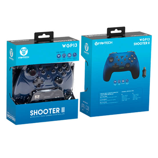 GAMEPAD | FANTECH | SHOOTER II | WGP13 | WIRELES | AZUL