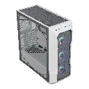 CASE COOLER MASTER BOX TD500 MESH V2 MID TOWER BLANCO | 3 FAN 12CM ARGB | VIDRIO LATERAL