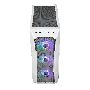 CASE COOLER MASTER BOX TD500 MESH V2 MID TOWER BLANCO | 3 FAN 12CM ARGB | VIDRIO LATERAL