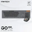 KIT TECLADO Y MOUSE | FANTECH | WK895 | INALAMBRICO | NEGRO | INGLES