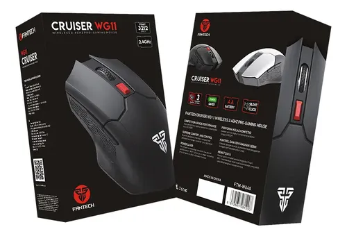 MOUSE | FANTECH | CRUISER | WG11 | GAMING | NEGRO