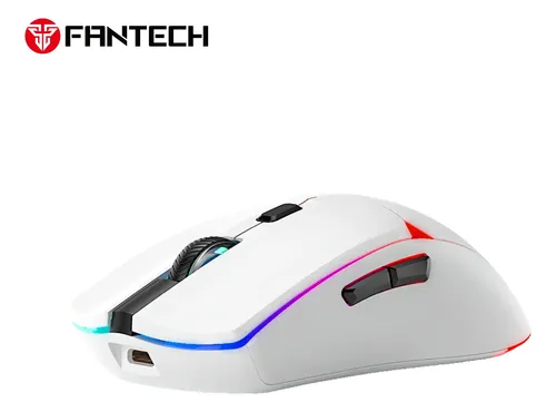 MOUSE | FANTECH | CRYPTO LL | WG7V2 | GAMING | INALAMBRICO | BLANCO