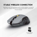MOUSE | FANTECH | RAIGOR III | WG12R | GAMING | GRIS