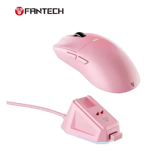 MOUSE | FANTECH | TANTO E | WG13E | INALAMBRICO  | ROSADO