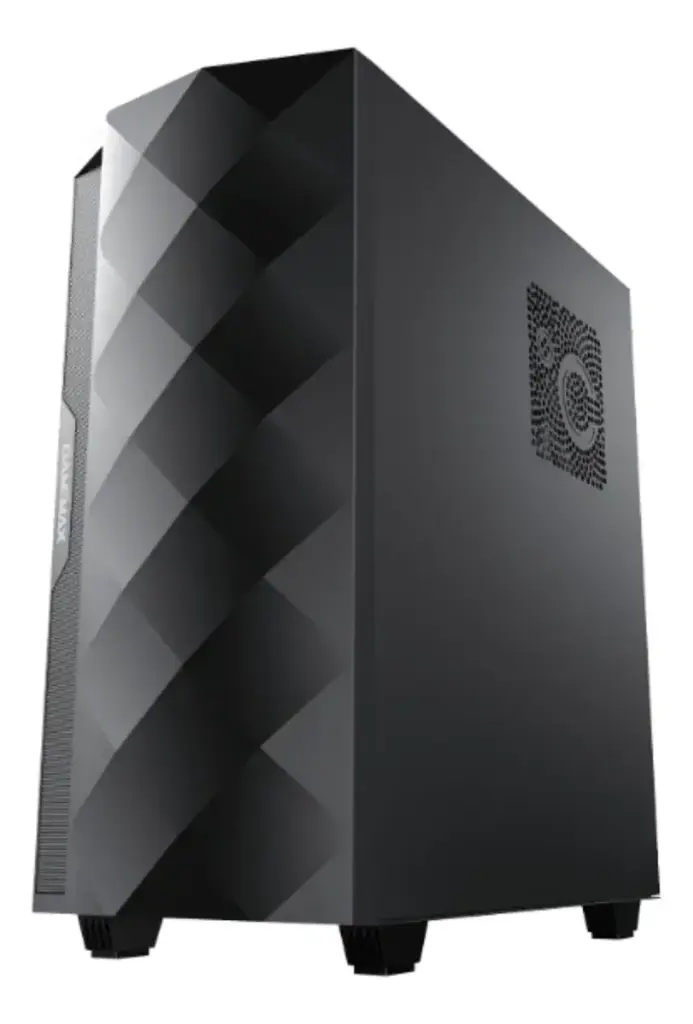 CASE GAMEMAX DIAMOND COC BK MID TOWER NEGRO USB+ USB 3.0 1HD AUDIO FAN COC 14CM ARGB LATERAL VIDRIO TEMPLADO