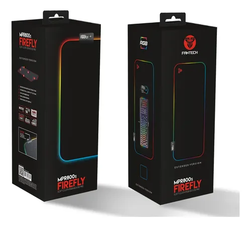 MOUSE PAD | FANTECH | FIREFLY | MPR800S | EXTENDED | 800X300MM | NEGRO