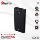 POWER BANK | FANTECH | PORTATIL | POWERPACK S2 | 10.000MSH | 10W | NEGRO