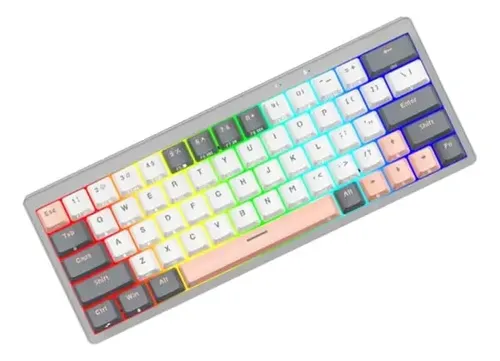 TECLADO | FANTECH | ATOM | PRO63 | MK912 | INALAMBRICO | MERCURY | SWITCH RED