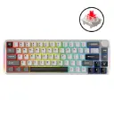 TECLADO | FANTECH | ATOM | PRO66 | MK919 | INALAMBRICO | GRIS | SWITCH RED