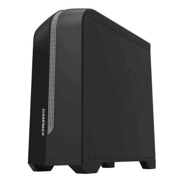 CASE GAMEMAX H601 HERO MATX NEGRO-GRIS 2XUSB | 1 HD AUDIO | LATERAL ACRILICO