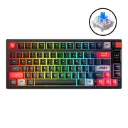TECLADO | FANTECH | ATOM | PRO79 | MK917 | INALAMBRICO | NEGRO | SWITCH BLUE