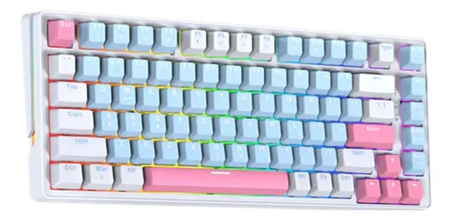 TECLADO | FANTECH | ATOM | X63 | MK611 | CABLEADO | AME AZUL | SW-TARO